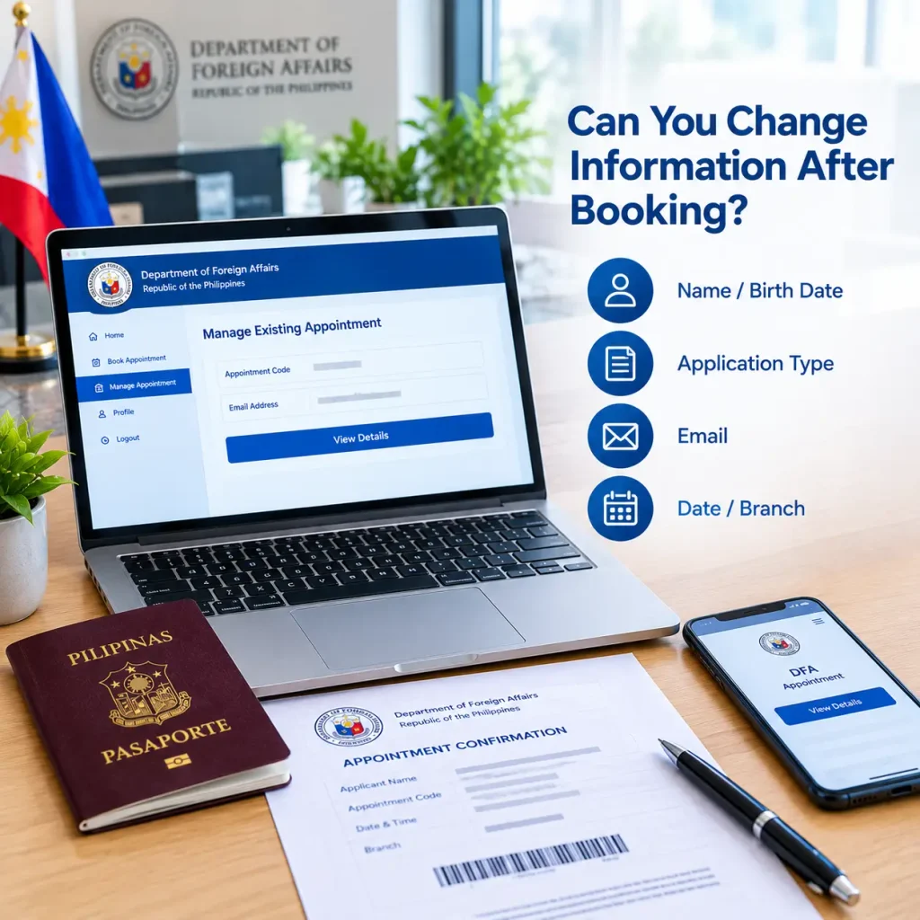 Can You Change Information After Booking