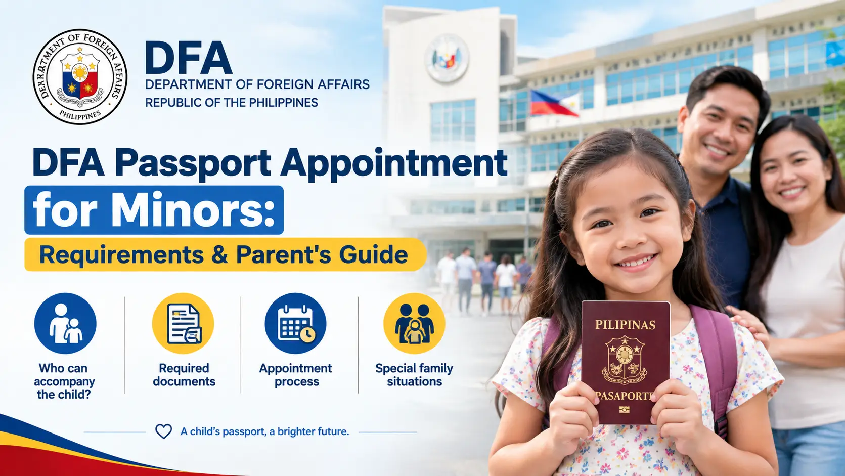 DFA Passport Appointment for Minors