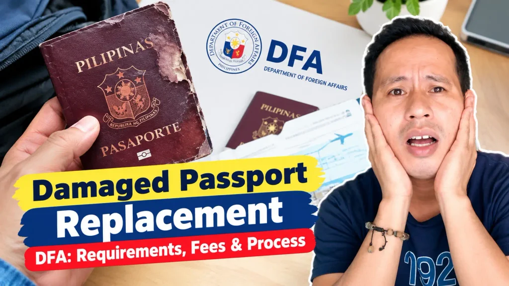 Damaged Passport Replacement DFA