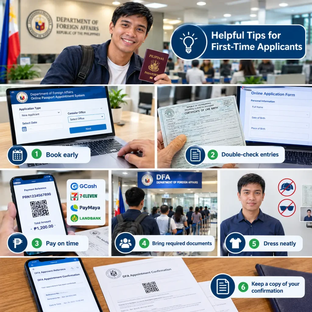 Helpful Tips for First-Time Applicants  in Philippine Passport Application