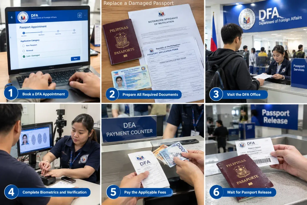 How to Replace a Damaged Passport
