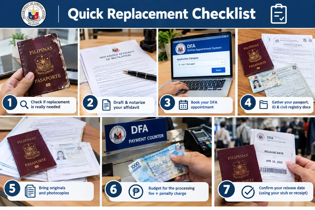 Quick Replacement Checklist